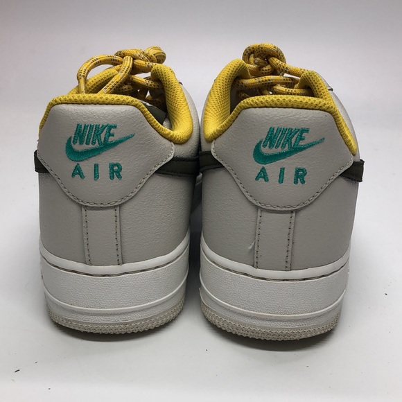 Mens Nike Air Force 1 ‘07 PRM Brown/Grey FV3628-031 USED Size 8.5 - Picture 4 of 10